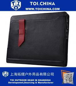 Leather Organizer Laptop Portfolio Case, Fits 12 inch , 13-inch MacBook